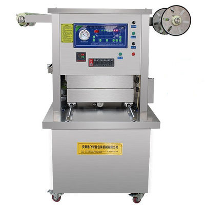 kwaliteit  Hot Sale Food Fresh Meat Rice Cooked Food Tray Vacuum Machine Packing Vacuum Sealer Machine fabriek